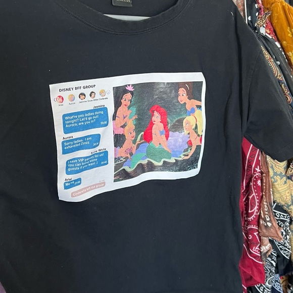 Zara Tops Zara X Disney Princess Bff Shirt Poshmark